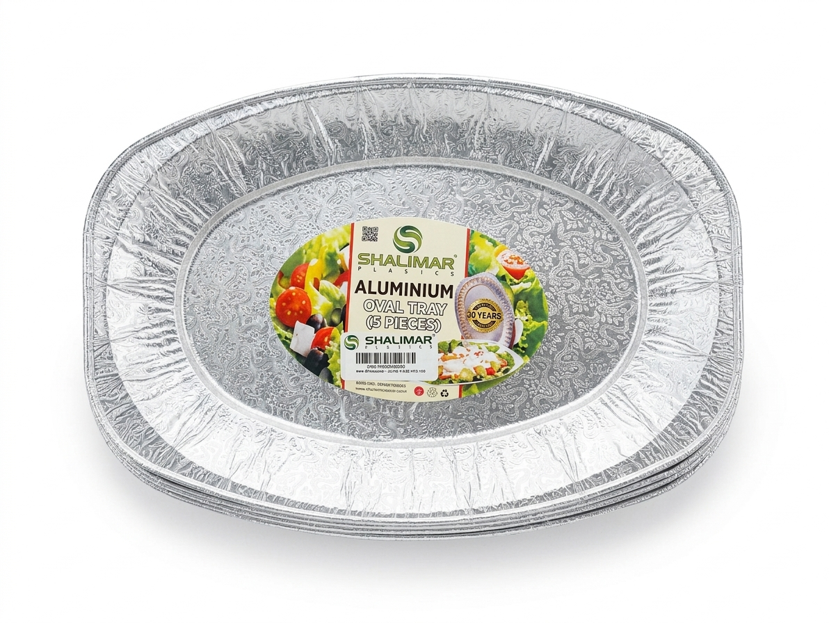 ALUMINIUM OVAL TRAY 