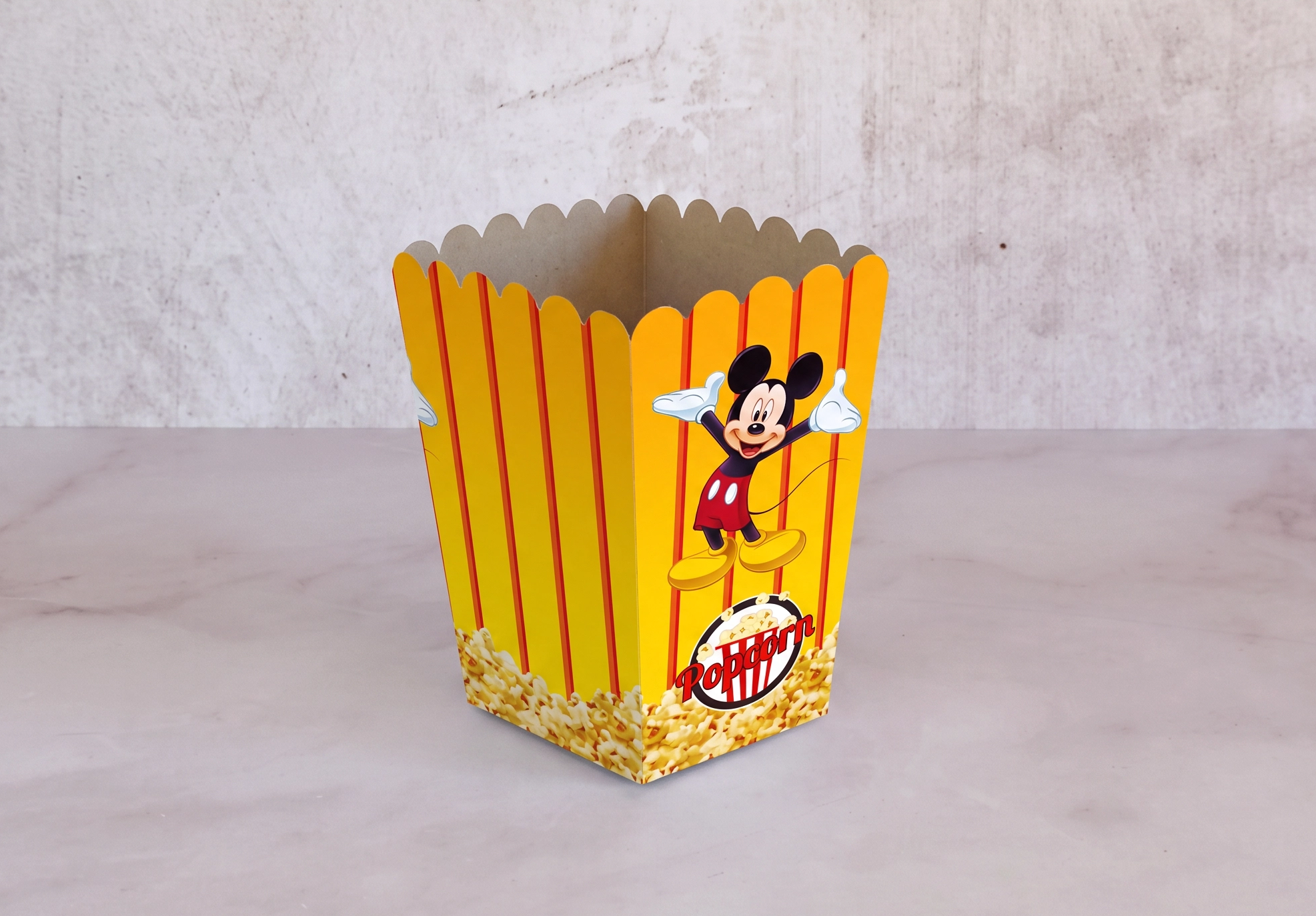 PRINTED POPCORN SQUARE 