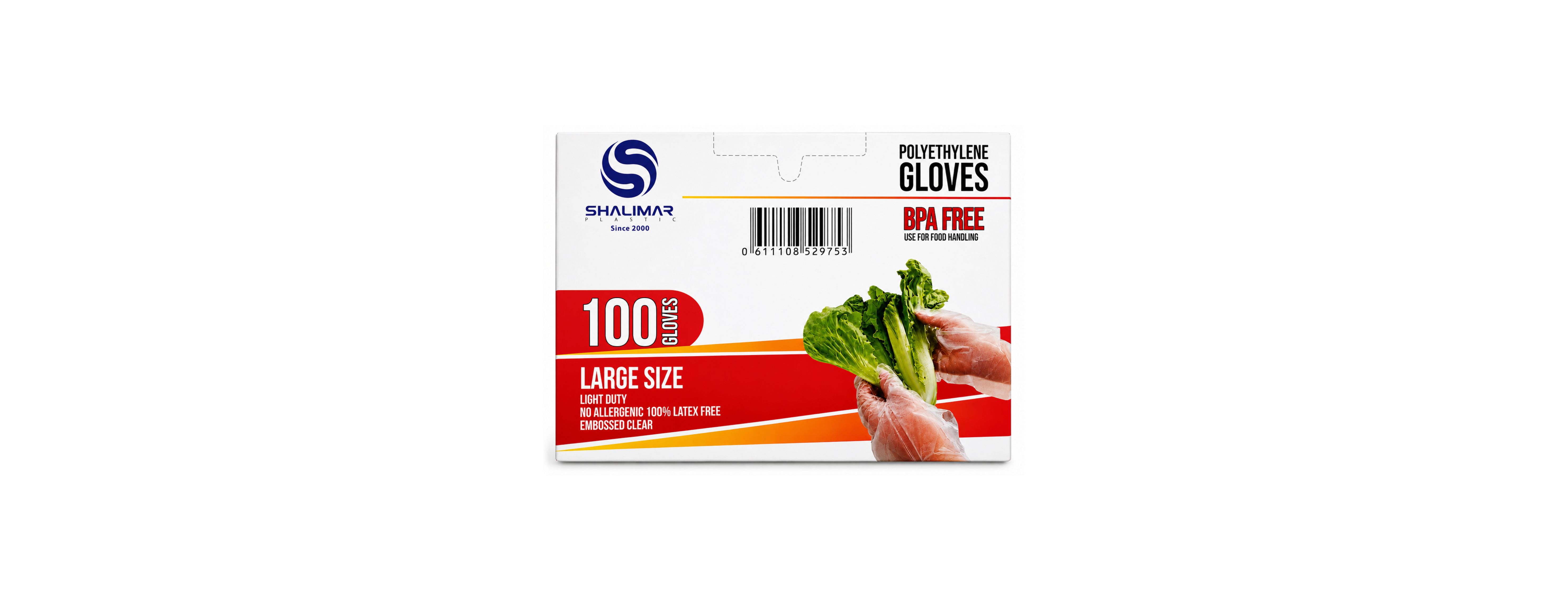 DISPOSABLE PE GLOVES 