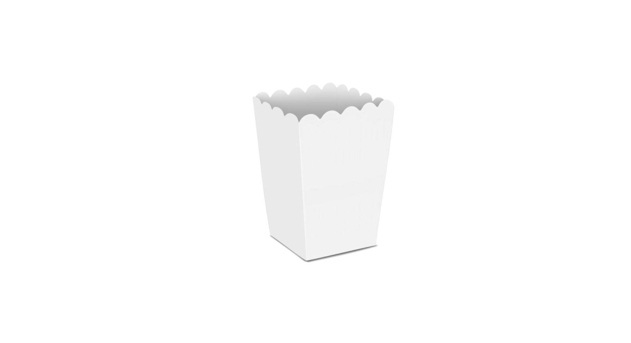 WHITE POPCORN SQUARE 