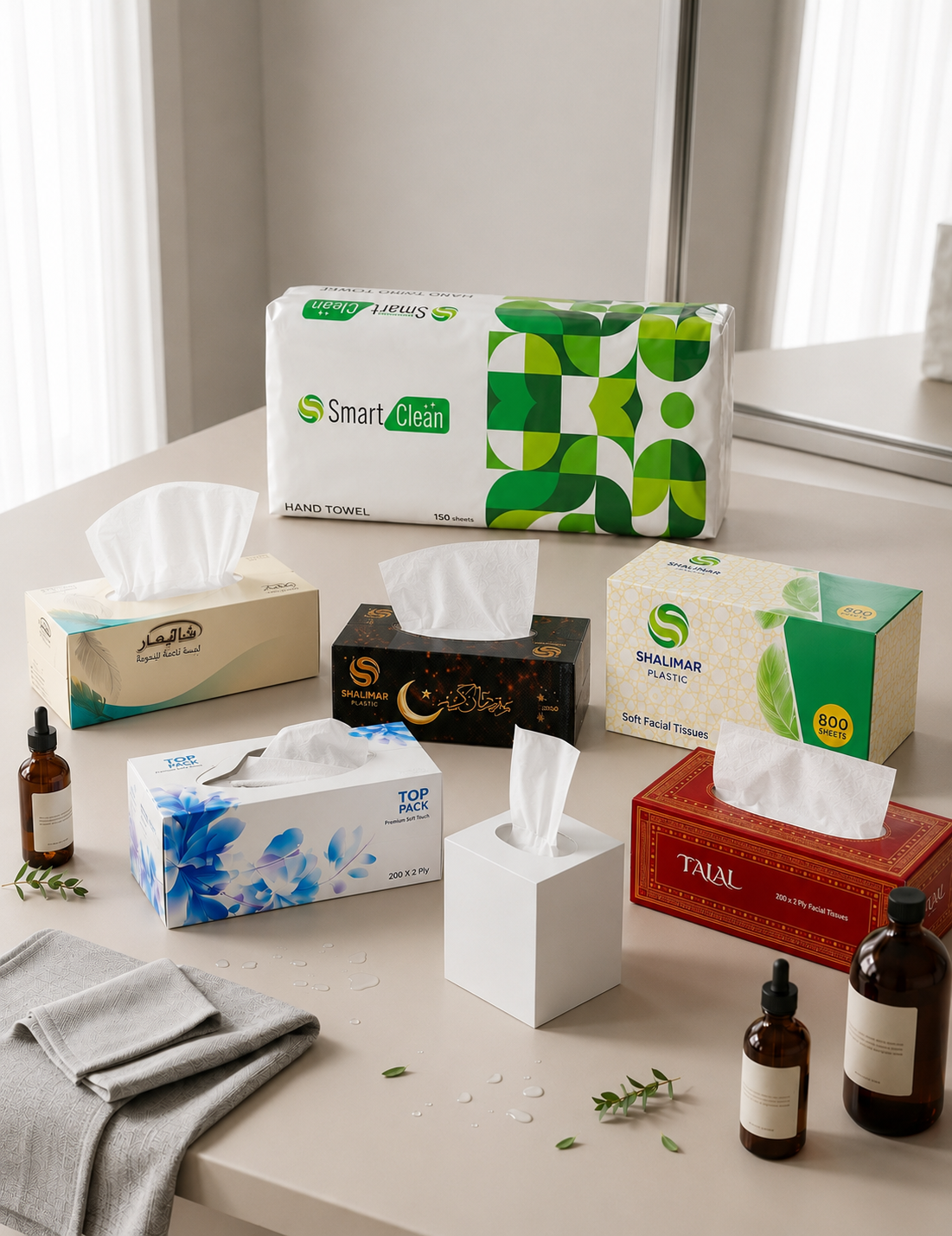 SHALIMAR FACIAL TISSUES