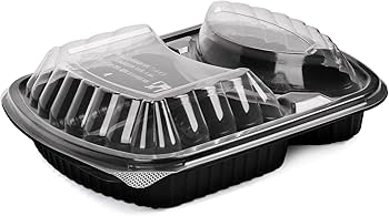 BLACK BASE DOUBLE COMPARTMENT 