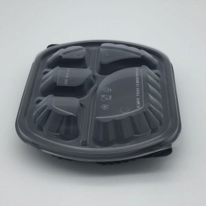 BLACK BASE QUINTUPLE COMPARTMENT