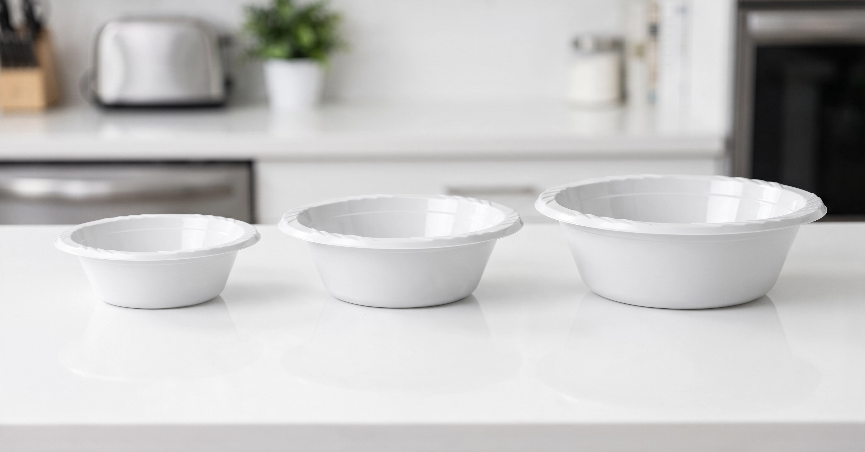PLASTIC SOUP BOWLS
