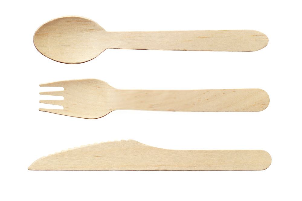 BIODEGRADABLE SPOON , FORK AND KNAIF