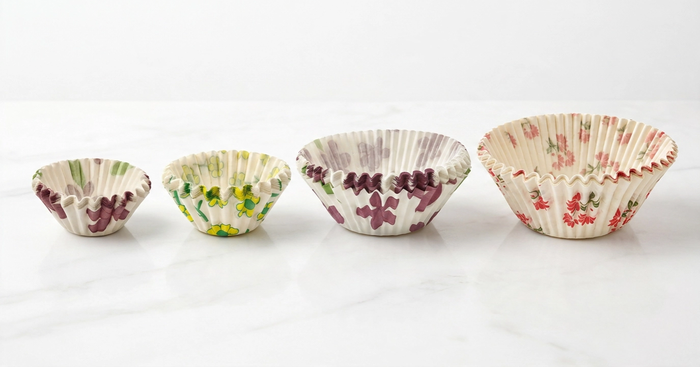 Cake Cup With Sizes
